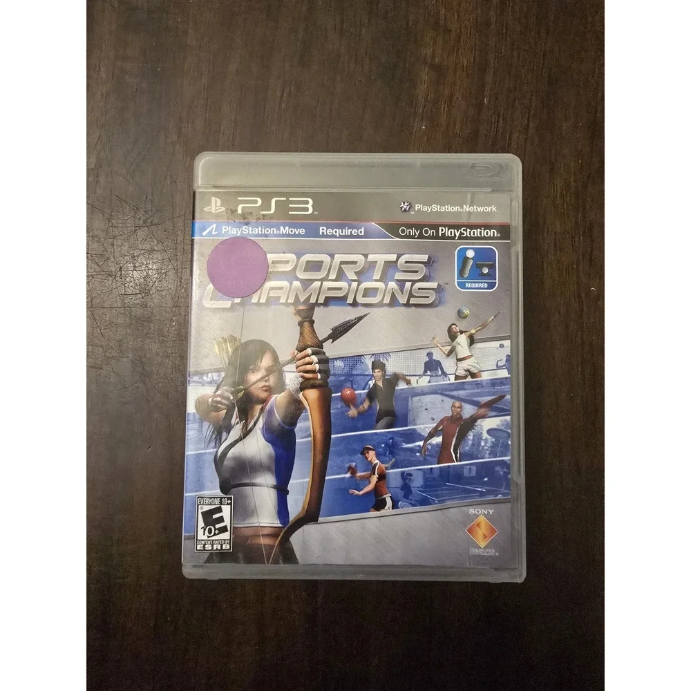 Sports Champions Sony Playstation 3 PS3 Game Used Tested Works with Booklet